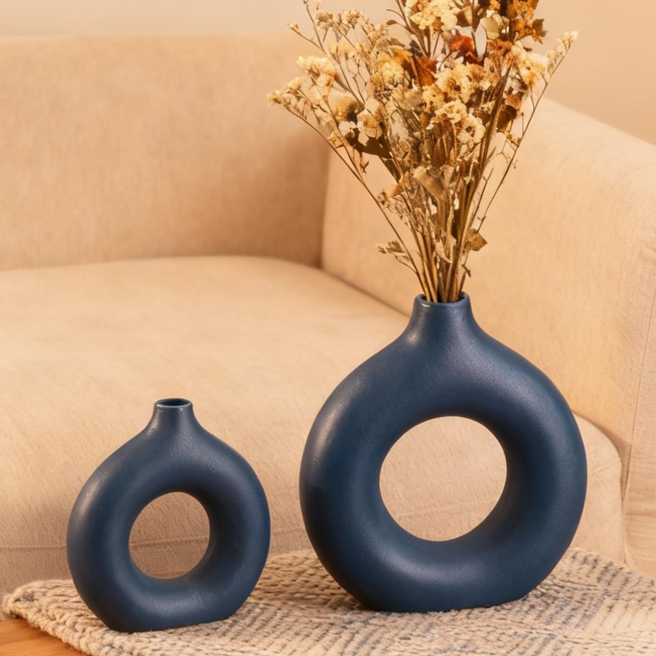 Ceramic Flower Vase Creative Modern Home Decor - Set