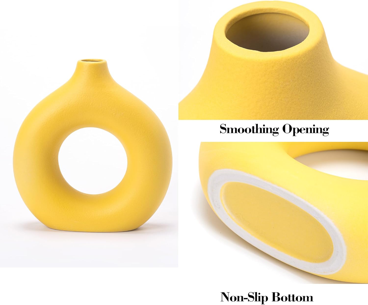 Ceramic Flower Vase Creative Modern Home Decor - Set