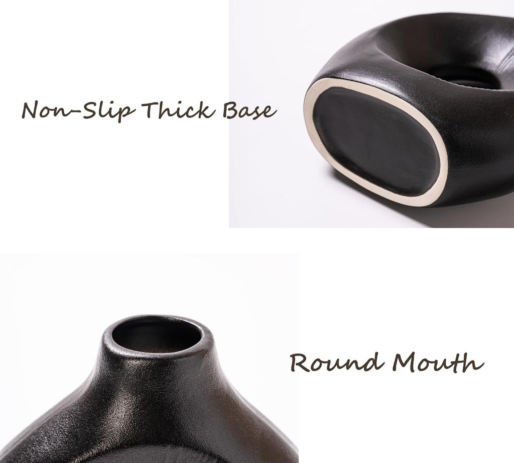 Ceramic Flower Vase Creative Modern Home Decor - Set