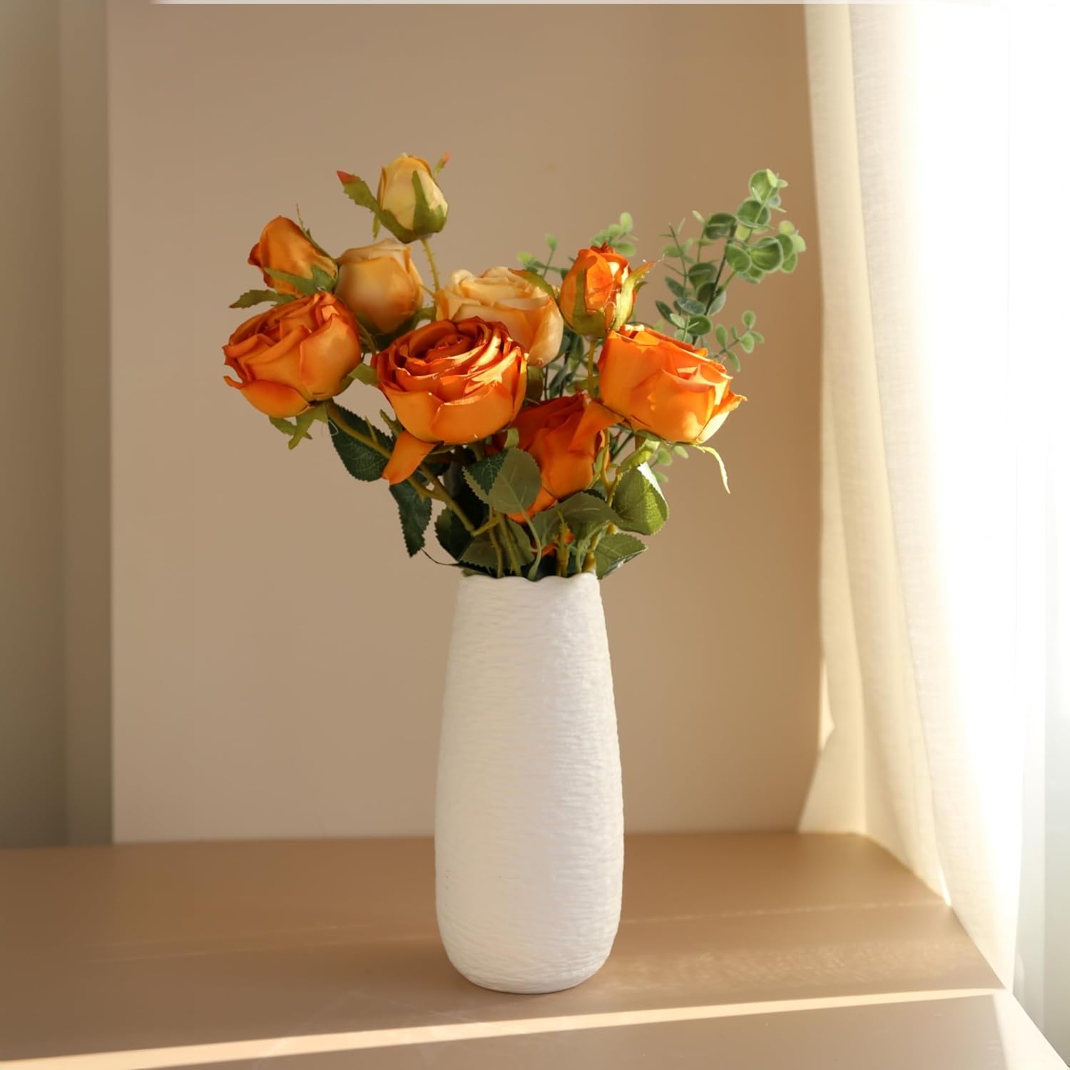 Ceramic Vase, Nordic Modern Boho ins Style Decorative Ceramic Aesthetic Flower Vase