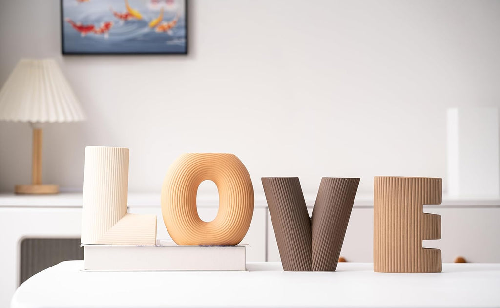 Ceramic Flower Vase Creative Modern Home Decor - Set