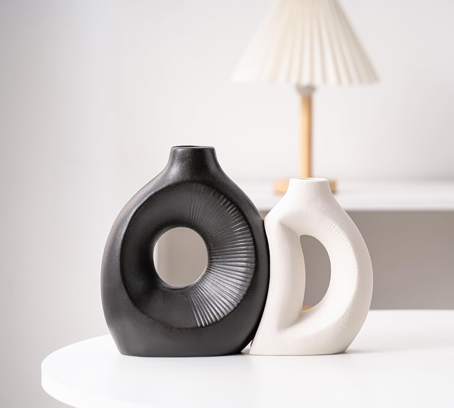 Ceramic Flower Vase Creative Modern Home Decor - Set