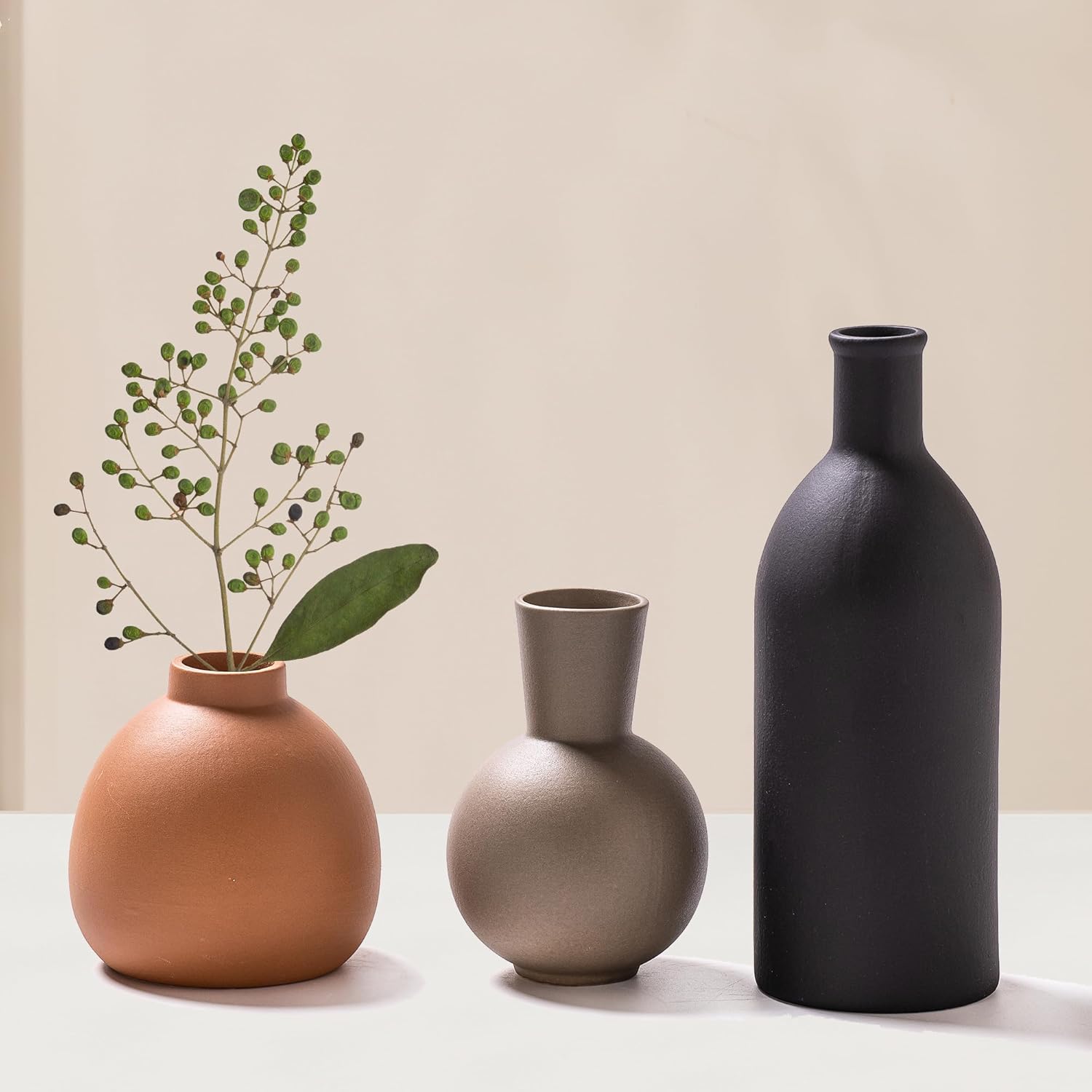 Ceramic Vase Set - Classic Matte
