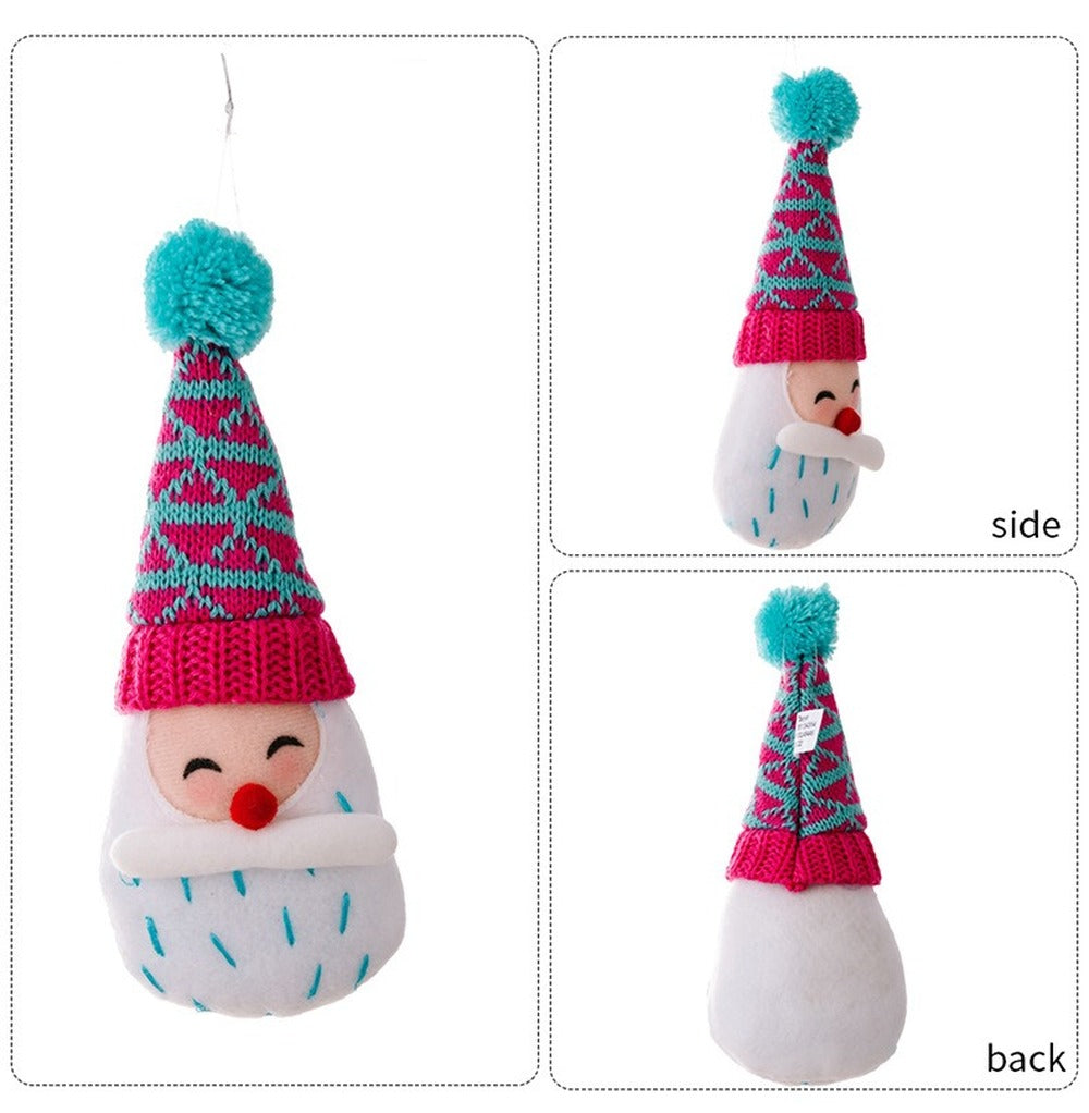 Christmas Ornaments Red Star Christmas Tree Pendant Xmas DIY New Year 2023 Party Gifts Noel Supply Navidad 2022 Home Decor