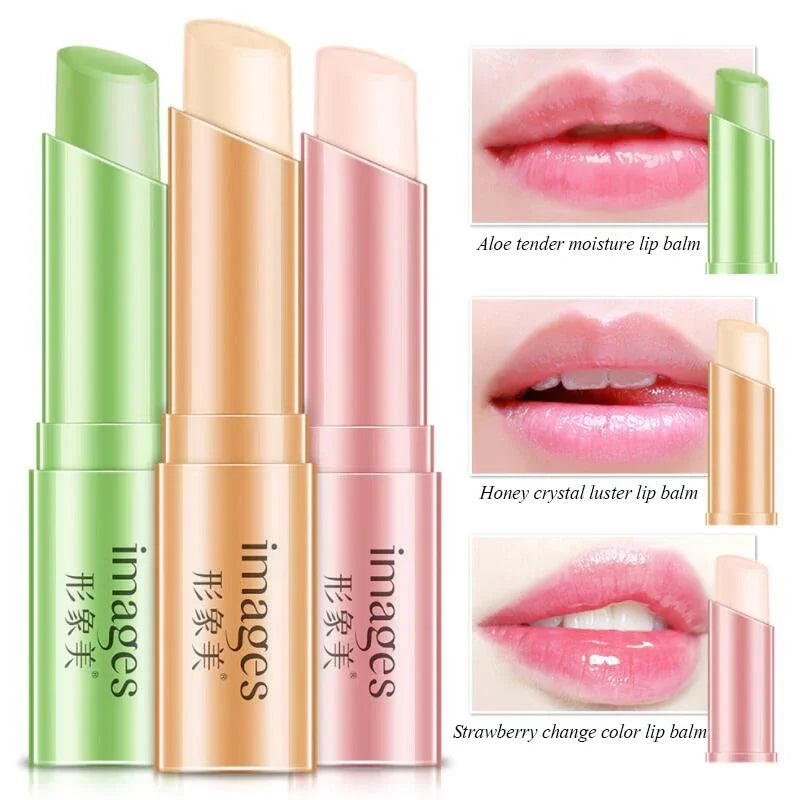 BIOAQUA Aloe Honey  Strawberry Moisturizing Natural Lip Balm Long Lasting Nourish Protect Improves Chapped Dryness Delicate