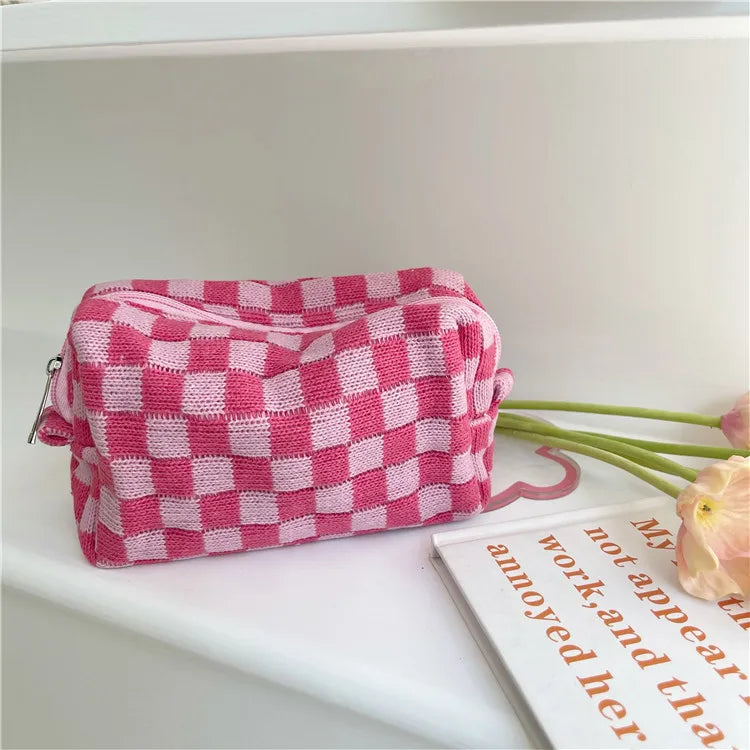 Cosmetic Bag Makeup Bag Portable Travel Makeup Case Cute Pencil Pouch Women Toiletry Bag for Girls Traveling