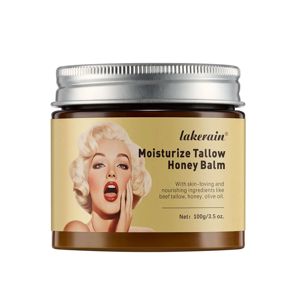 Beef Tallow Face Cream Lasting Moisturizing Soothing Facial Skin Firming Increase Facial Elasticity Nourishing Smooth Skin Care