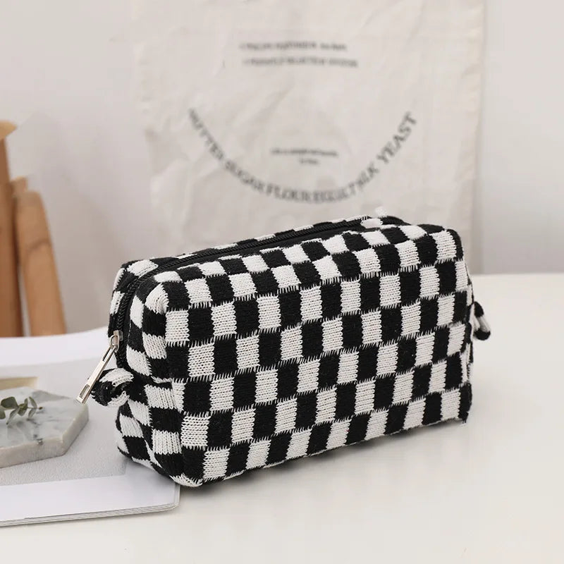 Cosmetic Bag Makeup Bag Portable Travel Makeup Case Cute Pencil Pouch Women Toiletry Bag for Girls Traveling