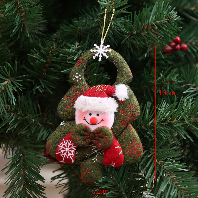 Christmas Ornaments Red Star Christmas Tree Pendant Xmas DIY New Year 2023 Party Gifts Noel Supply Navidad 2022 Home Decor