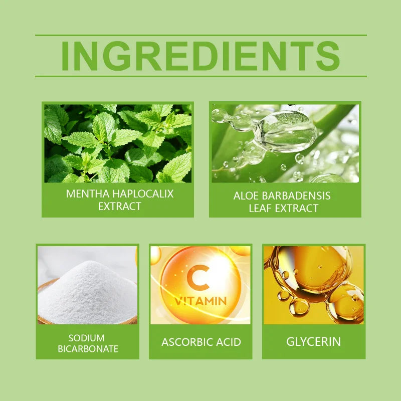 Aloe Vera Toothpaste For Gentle Teeth Cleaning - Remove Odor & Stains, Brighten Smile, Enamel Protection Formula