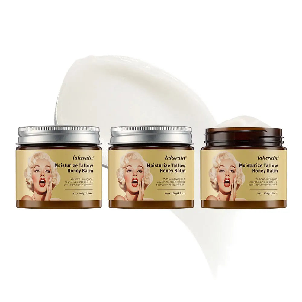 Beef Tallow Face Cream Lasting Moisturizing Soothing Facial Skin Firming Increase Facial Elasticity Nourishing Smooth Skin Care