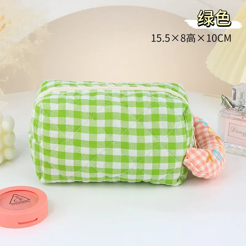 New makeup bag with large capacity travel organizer high beauty cosmetic bag Korean cute portable storage bag travel essentials