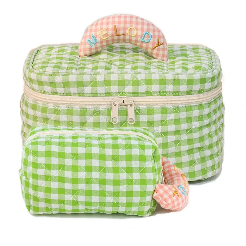 New makeup bag with large capacity travel organizer high beauty cosmetic bag Korean cute portable storage bag travel essentials