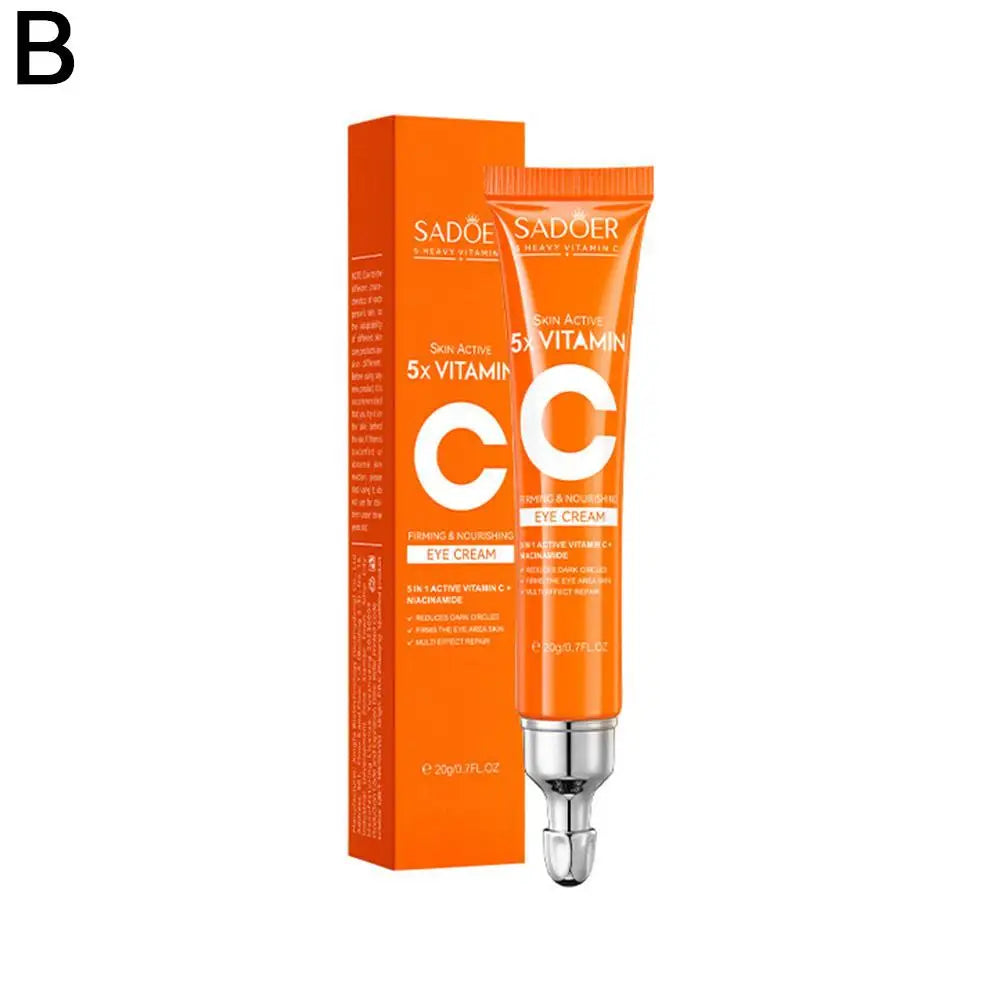 5xVitamin C brightning Facial Serum,lotion,eye Cream,Facial Cleanser Whitening Moisturizing Repair Dull Serum Face Skin Care