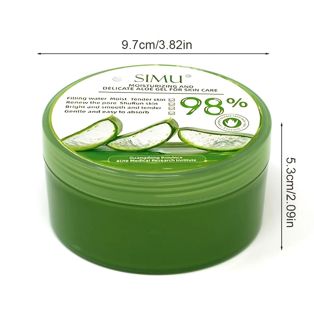 Aloe Vera Gel Hydrates And Refines the Skin.