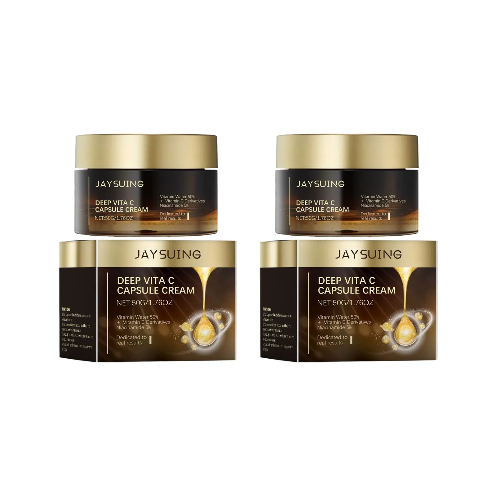 Vitamin C Facial Cream Brightening Lightening Improve Dullness Anti-Wrinkle Firming Moisturizing Hydrating Nicotinamide Skincare