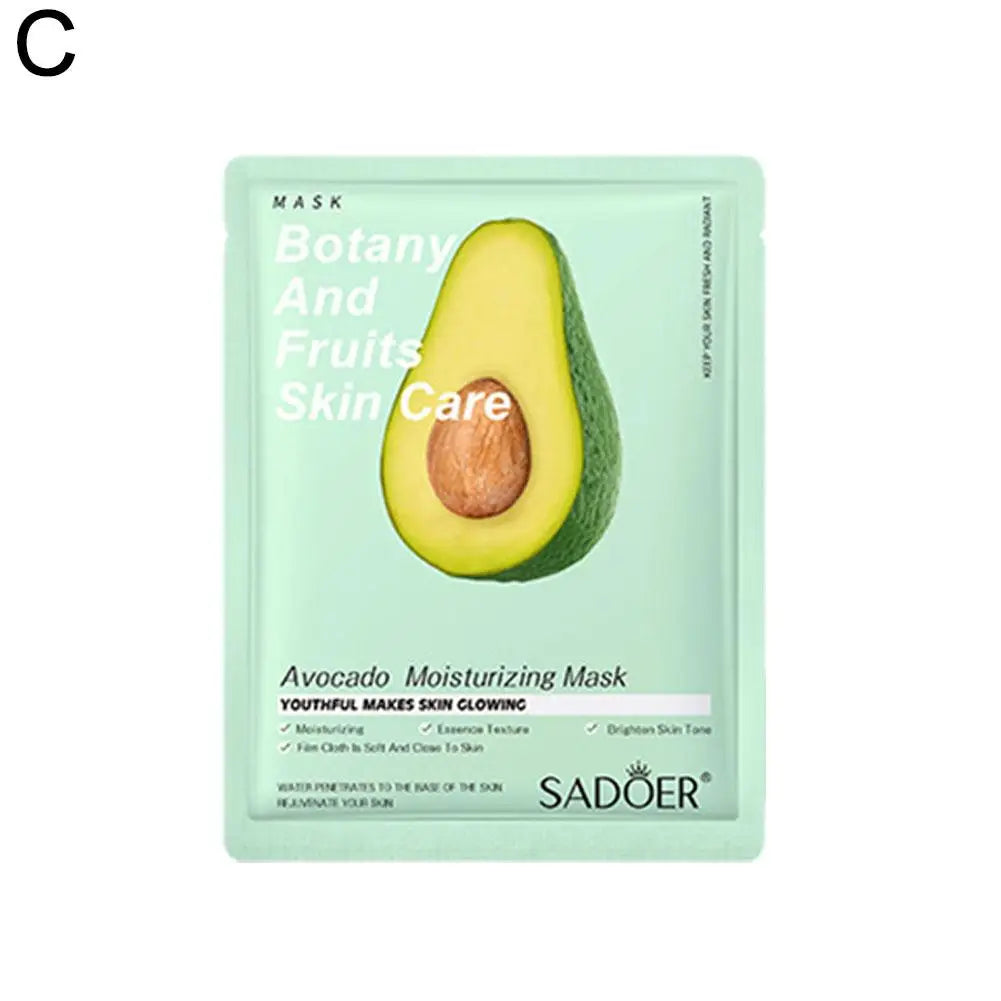 Aloe vera Facial mask Plant-based facial mask hydrating moisturizing smooth Fade fine lines face masks sheets skin care product