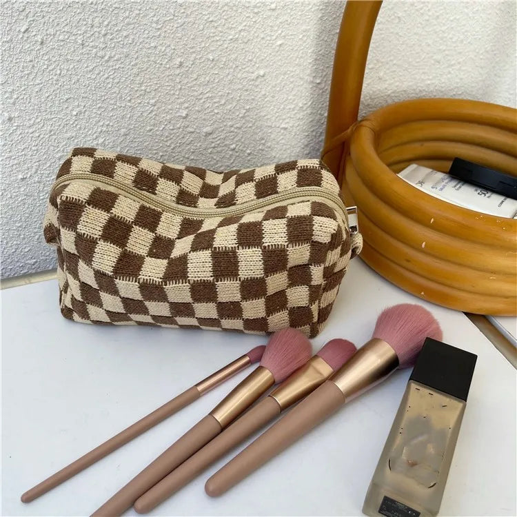 Cosmetic Bag Makeup Bag Portable Travel Makeup Case Cute Pencil Pouch Women Toiletry Bag for Girls Traveling