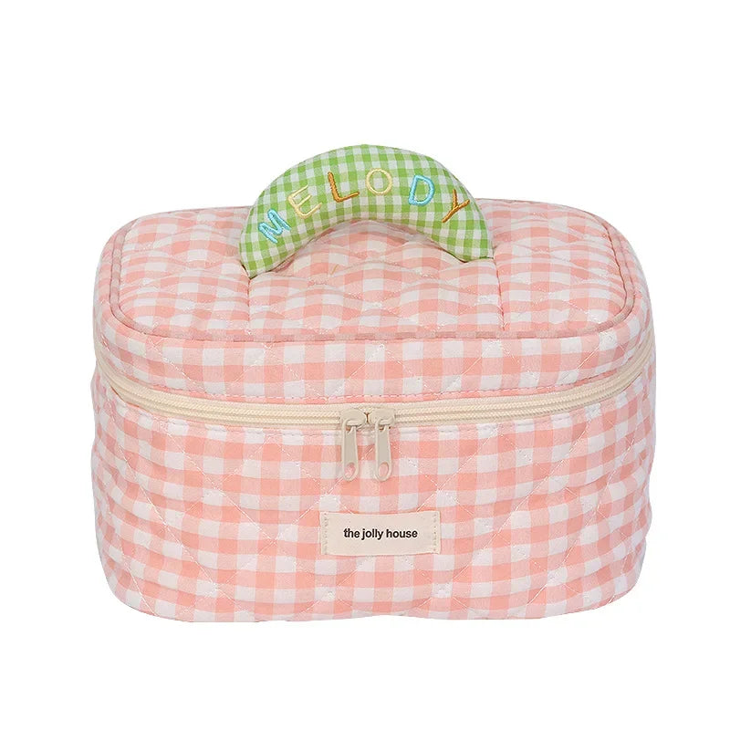 New makeup bag with large capacity travel organizer high beauty cosmetic bag Korean cute portable storage bag travel essentials