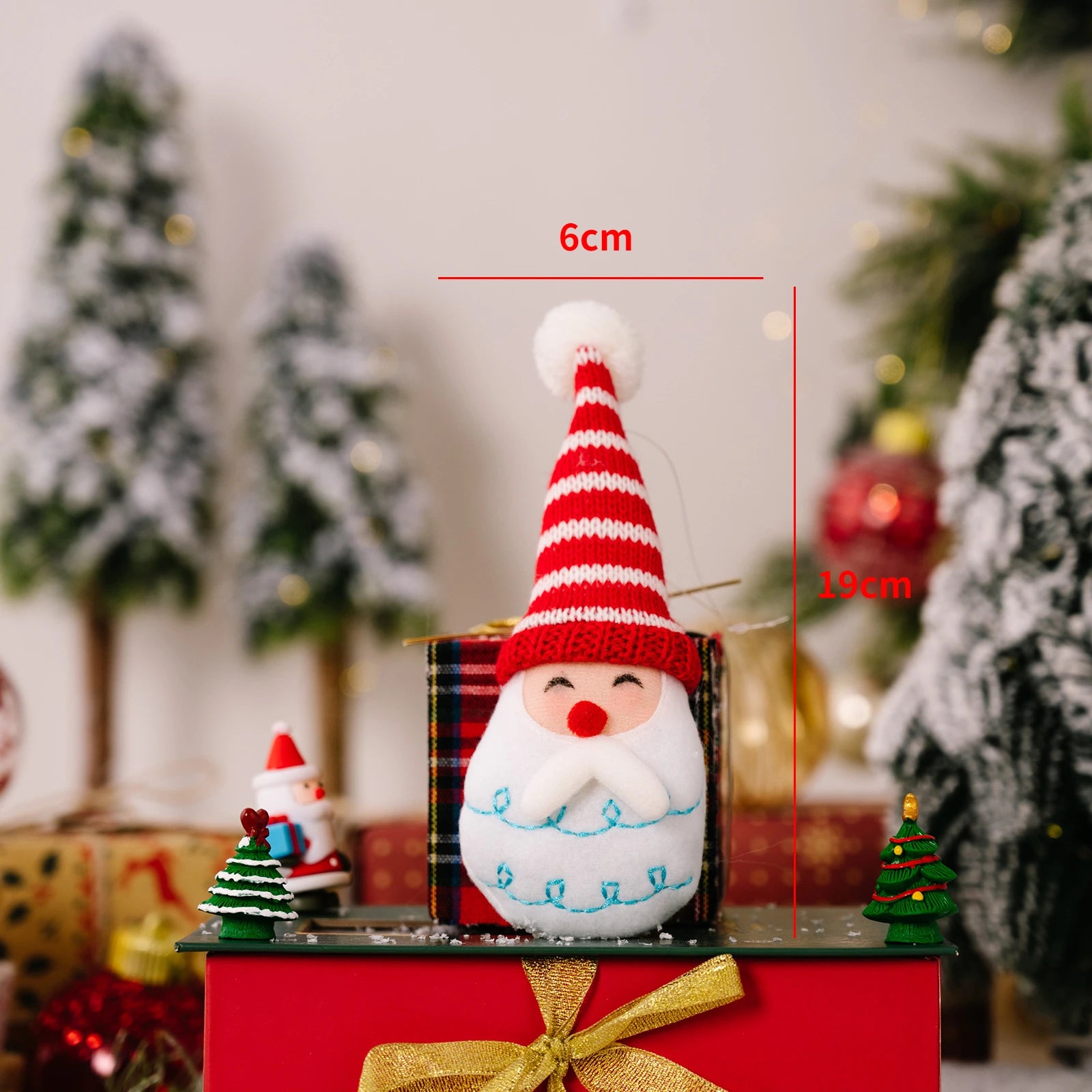 Christmas Ornaments Red Star Christmas Tree Pendant Xmas DIY New Year 2023 Party Gifts Noel Supply Navidad 2022 Home Decor