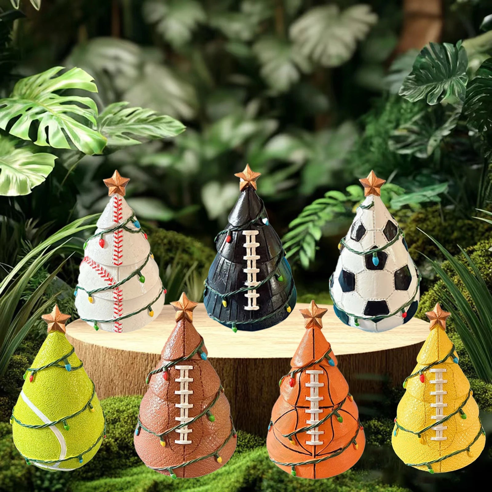 Christmas Themed Desktop Ornaments Versatile Holiday Decoration Suitable For Family Holiday Party As Part Of Festive Setting
