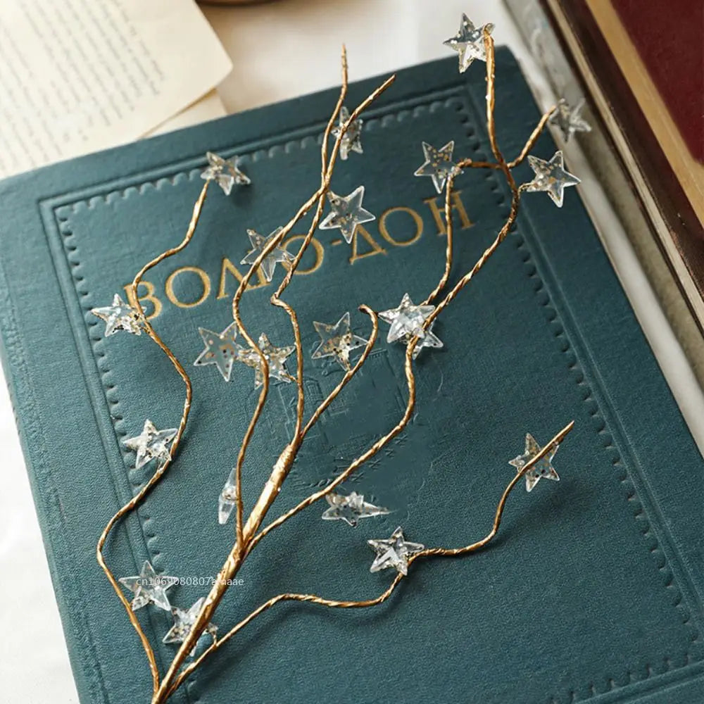 Christmas Decorations Artificial Xmas Branches Berry Picks Ornament Garland Wreath Simple for Party Crystal Stems Acrylic