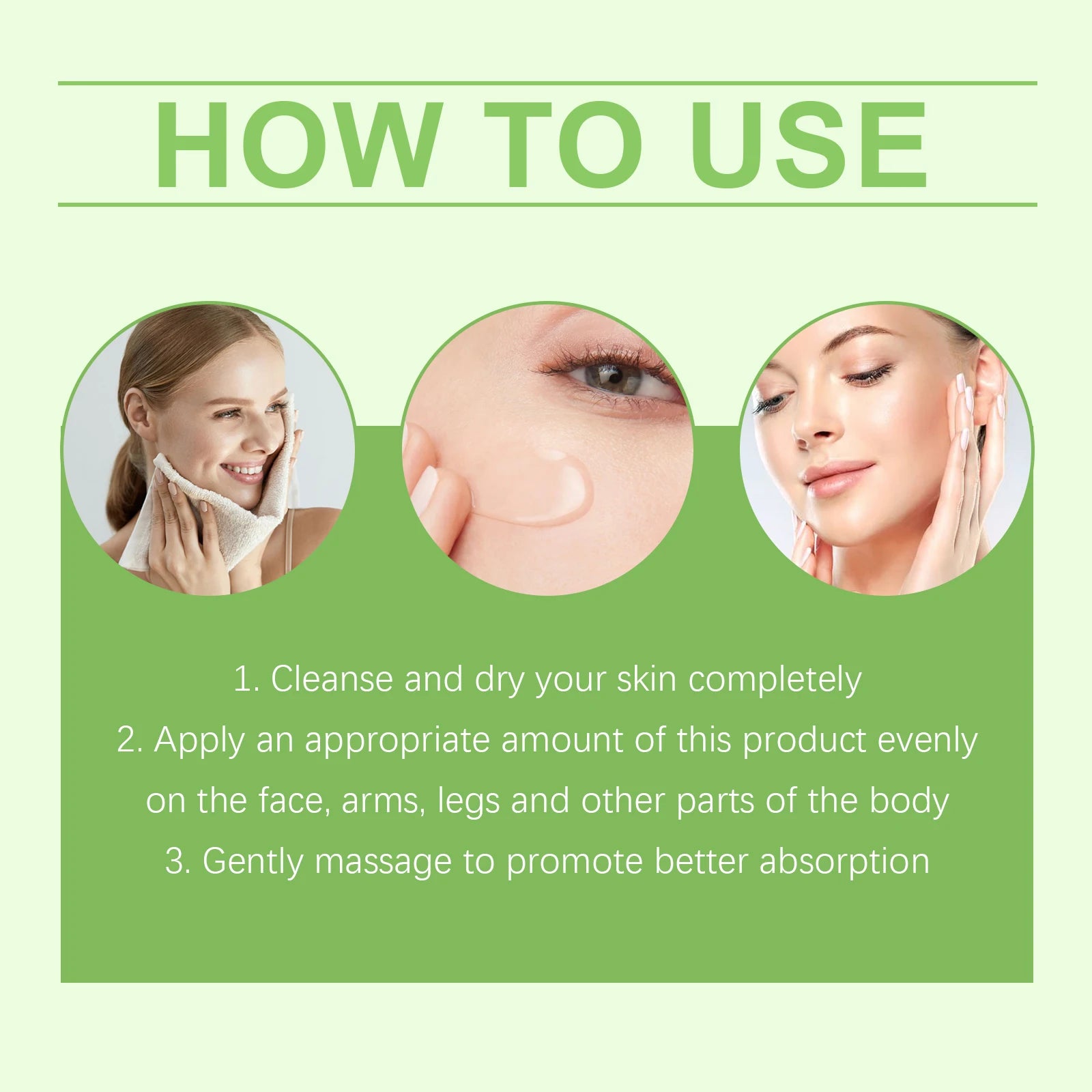 Aloe Vera Moisturizing Gel Remove Acne Relieve Sunburn Sooth Redness Brighten Facial Hydrating Rejuvenating Sun After Repair Gel