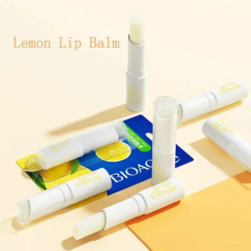 BIOAQUA Aloe Honey  Strawberry Moisturizing Natural Lip Balm Long Lasting Nourish Protect Improves Chapped Dryness Delicate