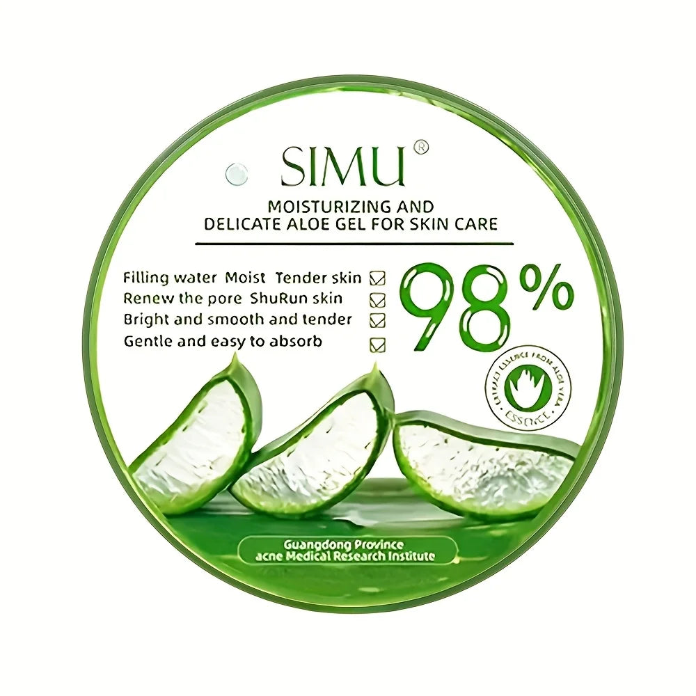 Aloe Vera Gel Hydrates And Refines the Skin.