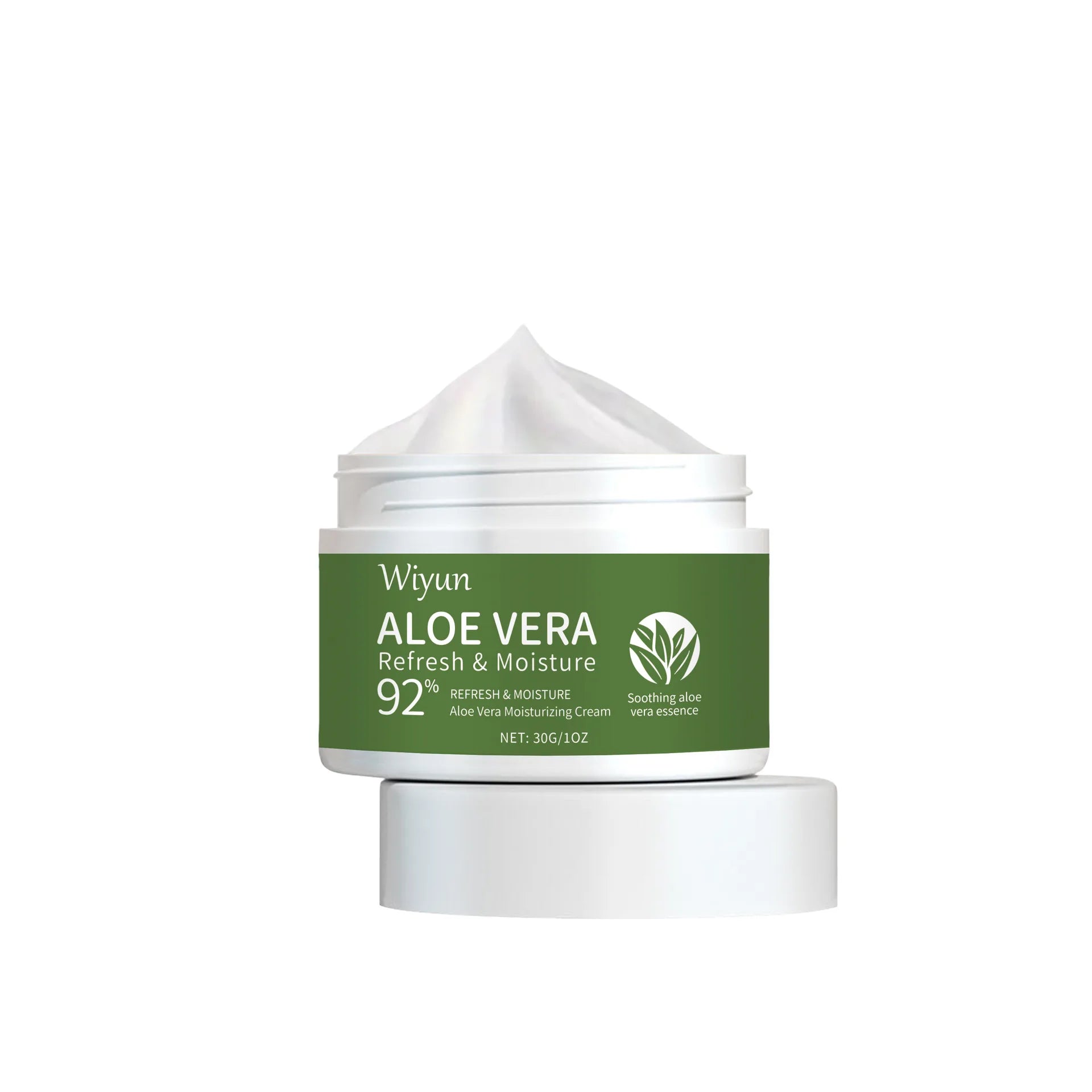 Aloe Vera Face Cream Relieve Redness Improve Dryness Repair Sensitive Moisturizing Rejuvenating Nourishing Soothing Facial Cream