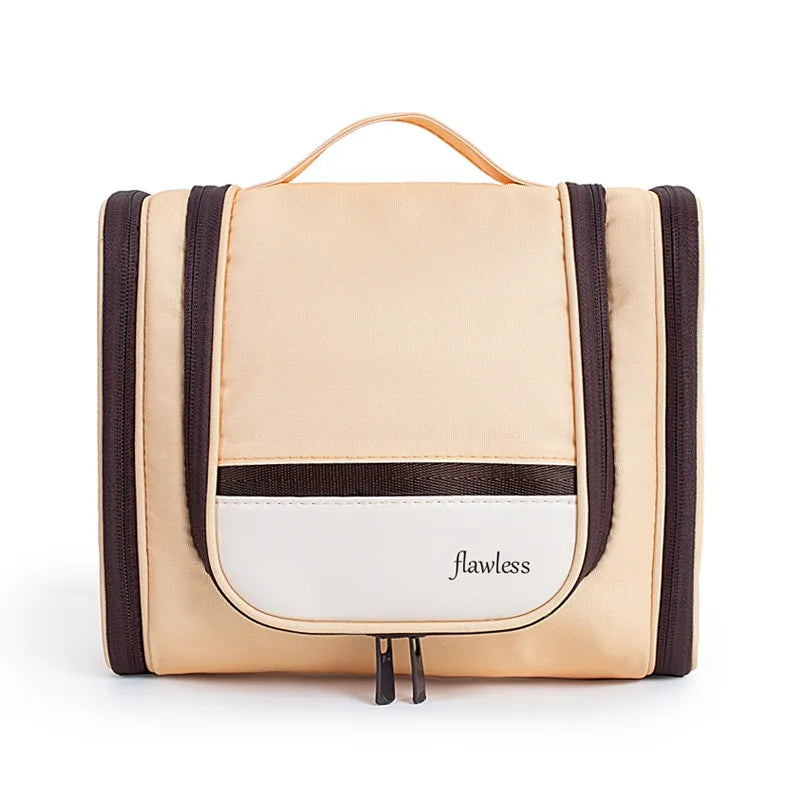 Fully Expanded Cosmetic Bag Makeup Pouch Make Up Box Toiletry Bag For Women Travel Essentials Storage Organizer Necessaire Bag