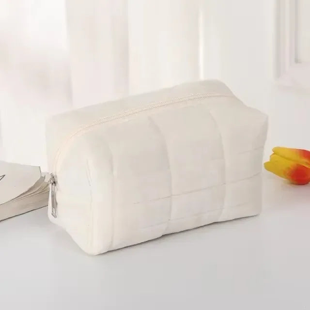 Simple Makeup Bag Pillow Pen Bag High Appearance Level WOMEN'S Large Capacity Pillow Bag Portable Storage Bag