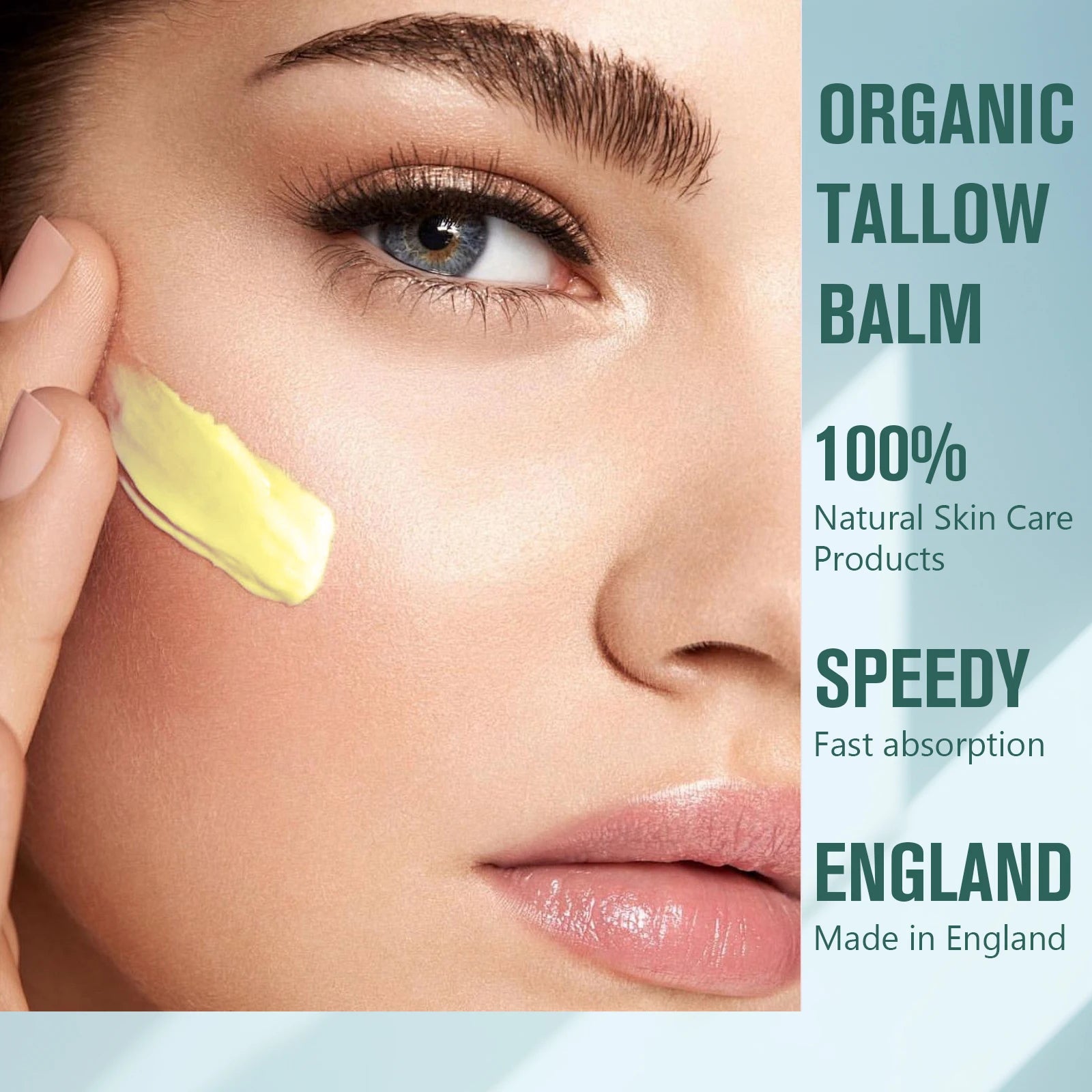 100g Tallow Balm Natural Cow Fat Facial Cream for All Skin Types Fast Absorption Moisturizing Skin Care Cream