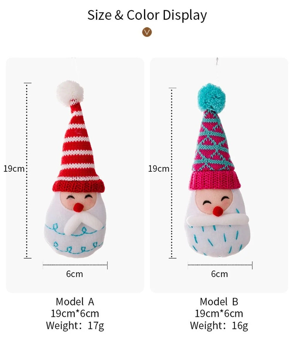 Christmas Ornaments Red Star Christmas Tree Pendant Xmas DIY New Year 2023 Party Gifts Noel Supply Navidad 2022 Home Decor