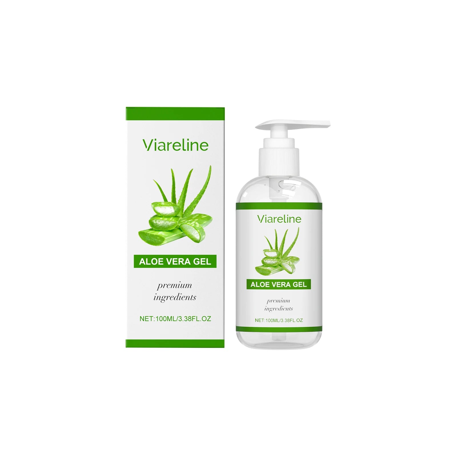 Aloe Vera Moisturizing Gel Remove Acne Relieve Sunburn Sooth Redness Brighten Facial Hydrating Rejuvenating Sun After Repair Gel