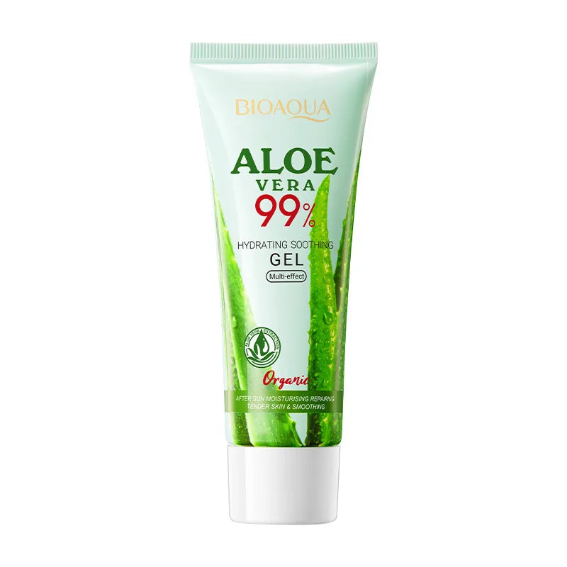 Aloe Vera Gel 100% Natural For Face And Body, Hydrating Moisturizing  Soothing Skin For Sunburn Relief, Acne, After Sun Care 50g