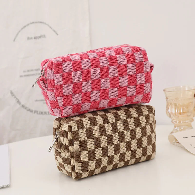 Cosmetic Bag Makeup Bag Portable Travel Makeup Case Cute Pencil Pouch Women Toiletry Bag for Girls Traveling