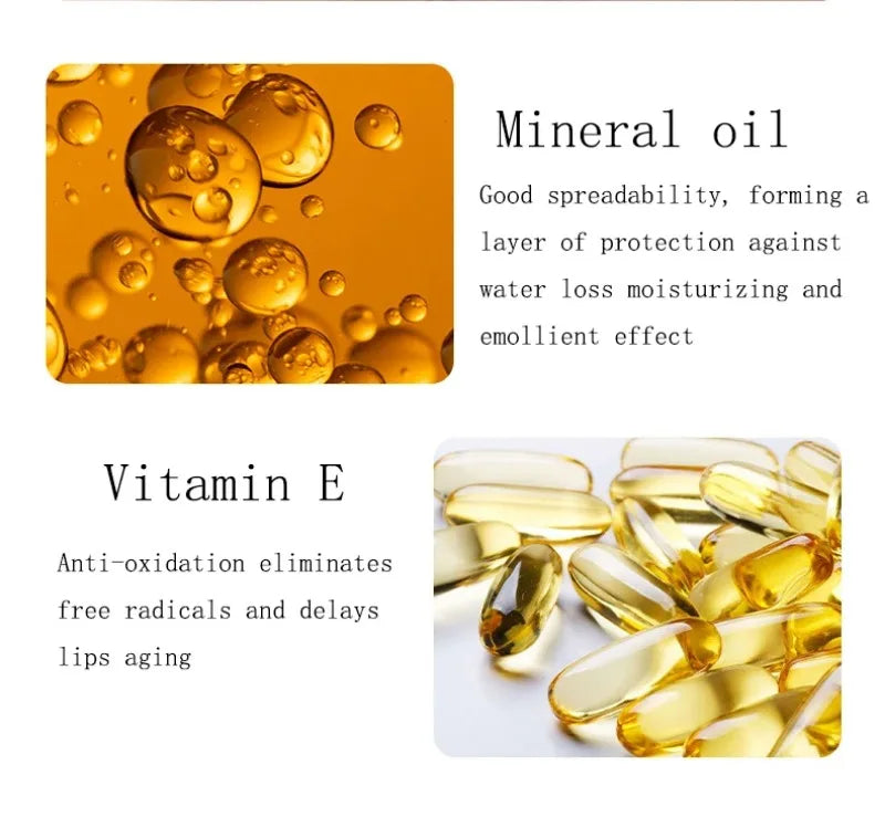 BIOAQUA Aloe Honey  Strawberry Moisturizing Natural Lip Balm Long Lasting Nourish Protect Improves Chapped Dryness Delicate