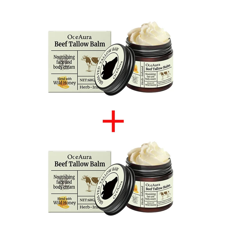 Beef Tallow  Bodily Moisturizer Fade Fine Lines Repair Skin Improves Dry Skin Rejuvenation Brighten Skin Care Cream Product