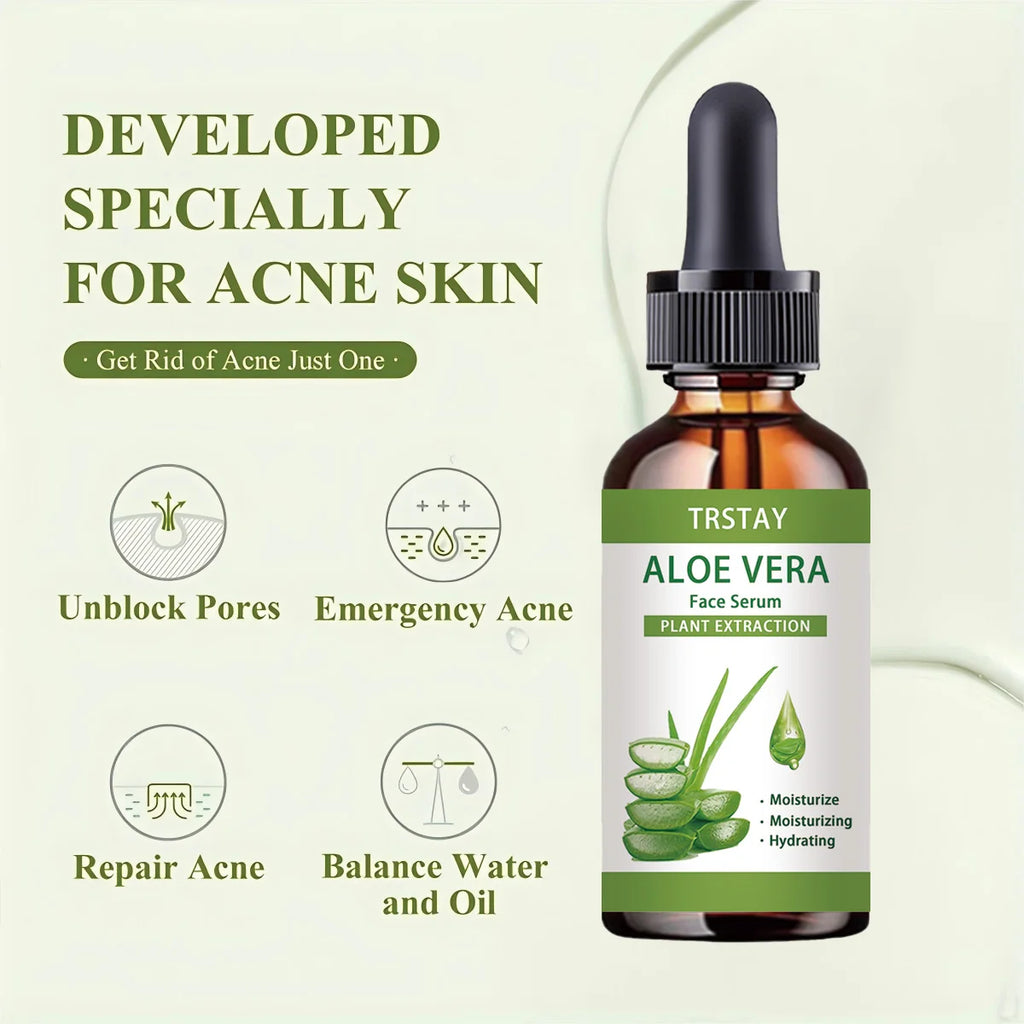 Aloe vera natural ingredients, moisturizing and nourishing the skin