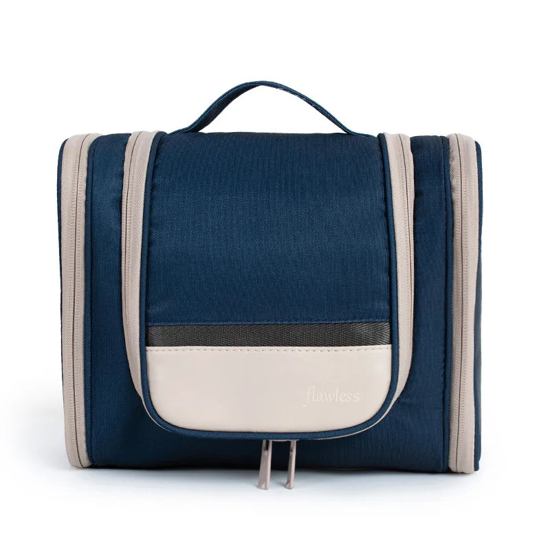 Fully Expanded Cosmetic Bag Makeup Pouch Make Up Box Toiletry Bag For Women Travel Essentials Storage Organizer Necessaire Bag