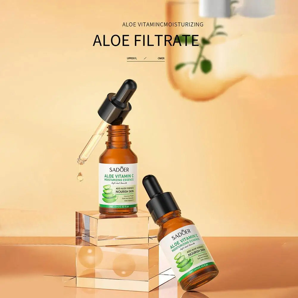 Aloe Vera Moisturizing face Serum Brightening Hydrating Natural plant ingredients Soothing face Care beauty skincare