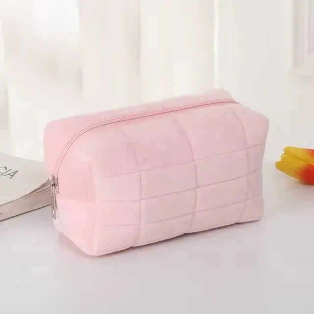 Simple Makeup Bag Pillow Pen Bag High Appearance Level WOMEN'S Large Capacity Pillow Bag Portable Storage Bag