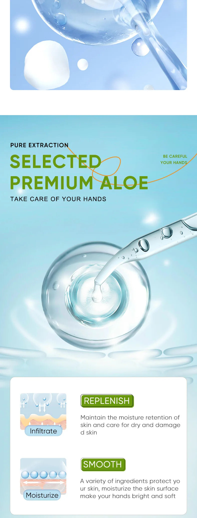 Aloe Vera Hand Cream Lotions Serum Repair Nourishing Hand Skin Care Anti Dryness Chapping Anti Aging Whitening Hand Cream 30g